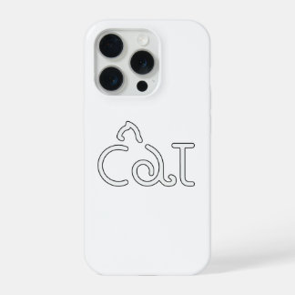 Design de Tipografia de Gato Minimalista – Arte de