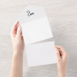 Design de Tipografia de Palavra "amor" Minimalista