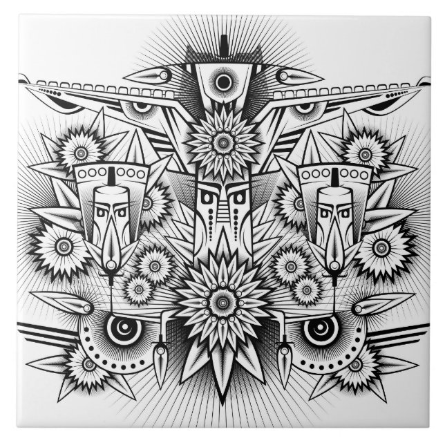 Design de Tribo Artístico (Frente)