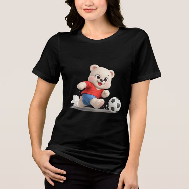 Design de Urso de Pelúcia Adorável e Fofo (Frente)