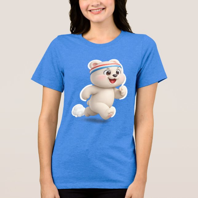 Design de Urso de Pelúcia Adorável e Fofo (Frente)