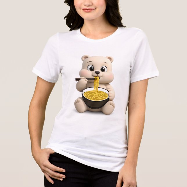 Design de Urso de Pelúcia Adorável e Fofo (Frente)