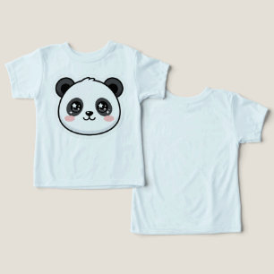 Design de Urso Panda Envergonhado Fofo - Estilo An