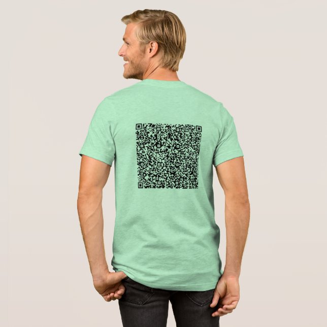 Design de Verificação de Código QR Personalizado S (Voltar Cheio)