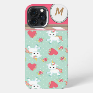 Design de Whimsical Hearts and Unicorns