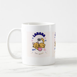 Design de Xícara de Café para Amantes de Gatos Ado