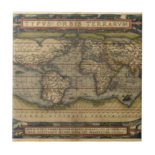 Design do Atlas Histórico do Mapa do Mundo de Vin