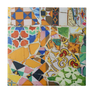 Design do azulejo de Gaudi