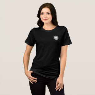 Design DO ESTILO DO ESTILO DO FLOR DO T-Shirt WOME