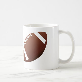Design do futebol - caneca de café branco