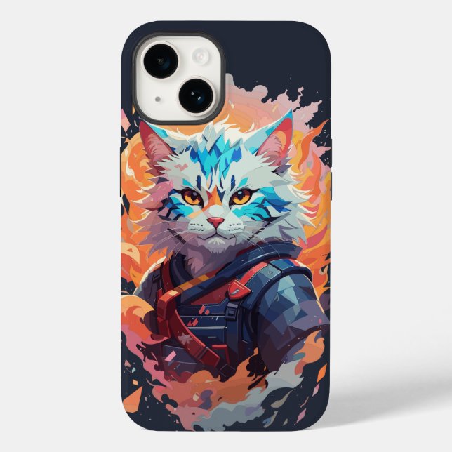 Design do Guerreiro Gato Ninja (Verso)