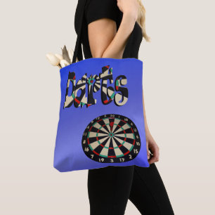 Design do Logotipo Darts Azul,   Tote Bag