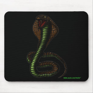 Design do mousepad da cobra