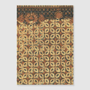 Design do padrão de arte do café Bean Batik