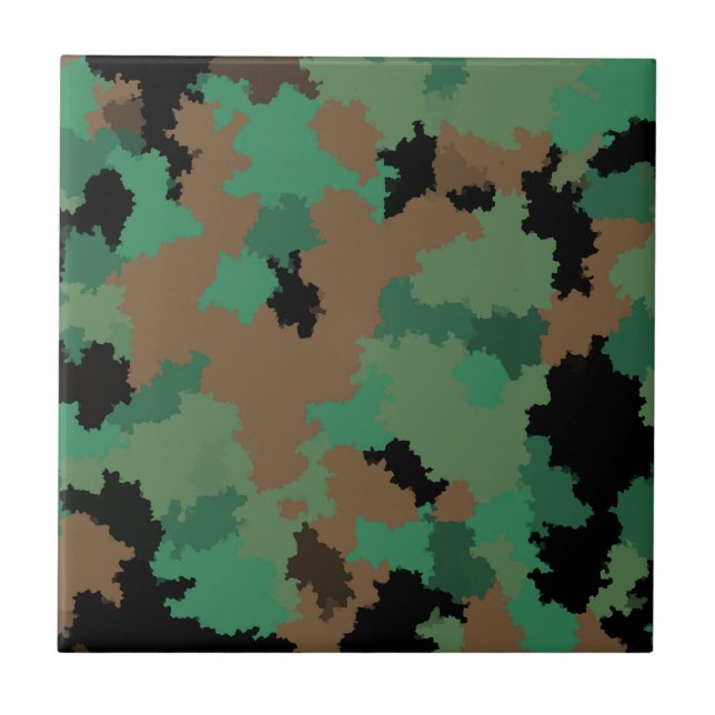 Design do Padrão de Camuflagem Selvagem do Exércit (Frente)