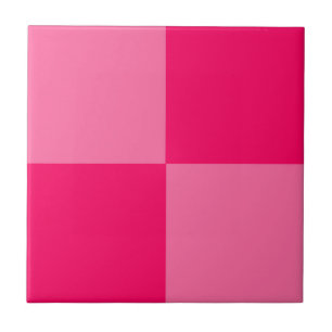Design do padrão do verificador rosa-claro e quent