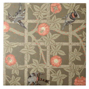 Design do papel de parede da treliça com um backg