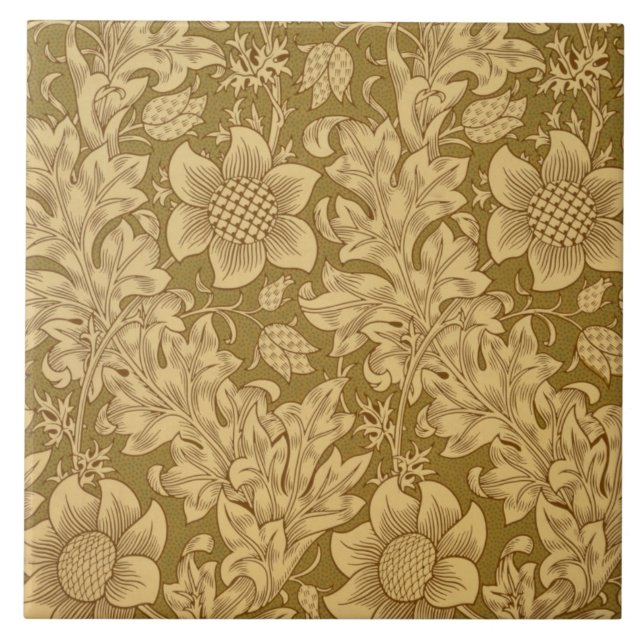 Design do papel de parede do "Fritillary", 1885 (Frente)
