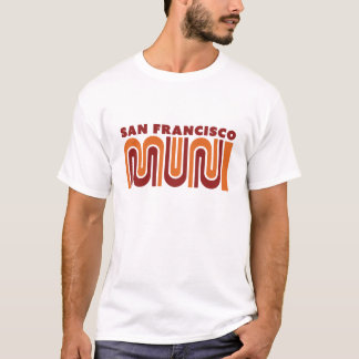 Design do San Francisco Muni para camisetas