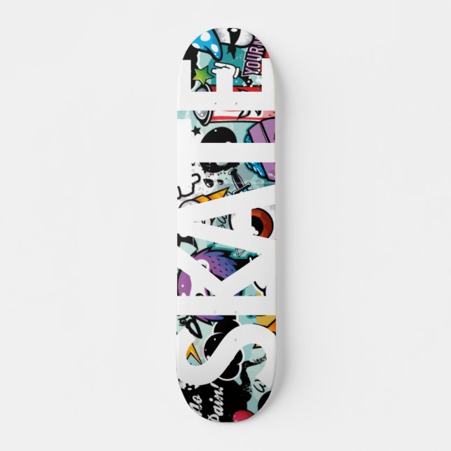 Design do SKATE grafite (Frente)