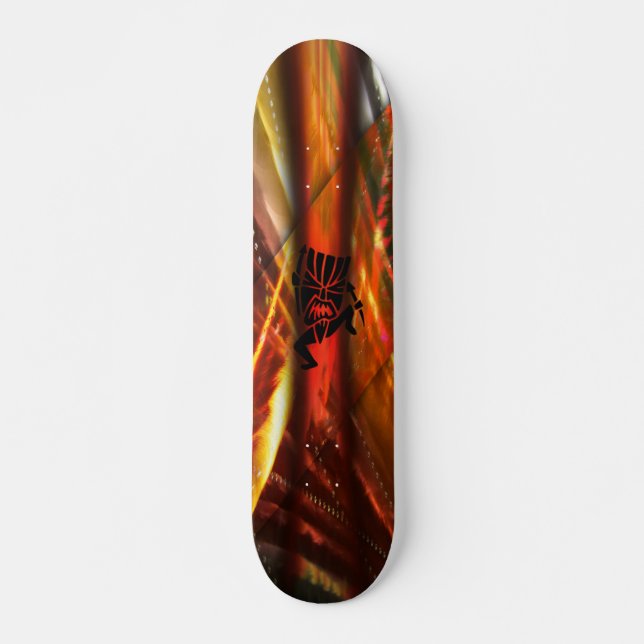 Design do skateboard do Havaí Tiki (Frente)