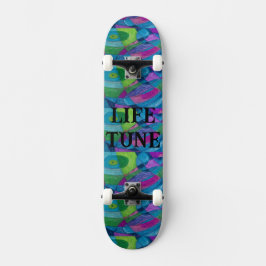 DESIGN DO SKATEBOARD LIFE TUNE DO ARTISTA PAULA RE