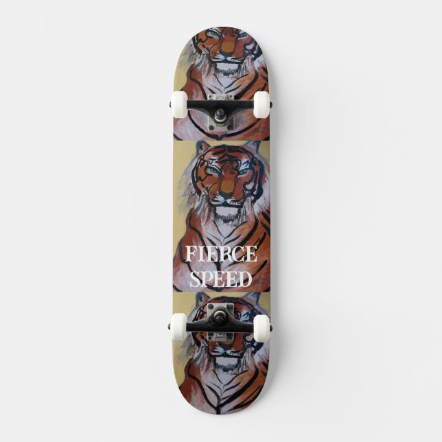 DESIGN DO SKATEBOARD PELO ARTISTA PAULA REILLY. (Frente)