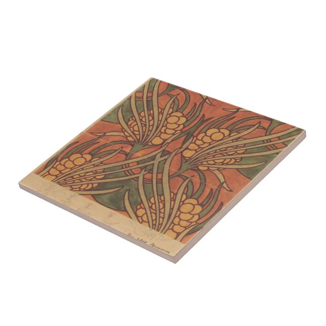 Design do tecido de Koloman Moser- para Backhausen (Lateral)