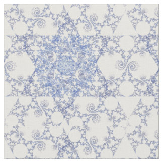 Design do tecido do floco de neve da estrela de