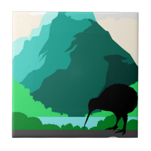 Design do vintage de Nova Zelândia