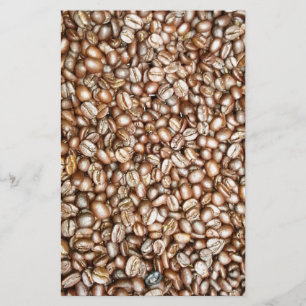 Design dos feijões de café de Brown