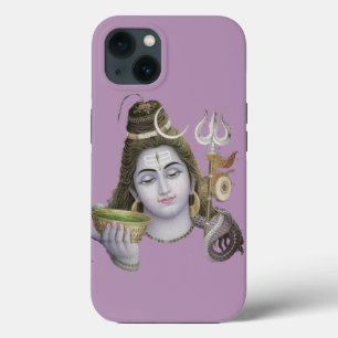 Design duro do iphone de maçã shiva deus hindu shi