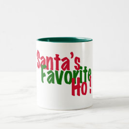 Design engraçado da caneca do Natal do favorito do