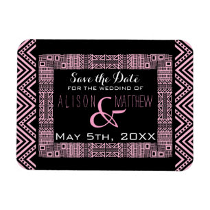 Design étnica Salve o ímã de data 3