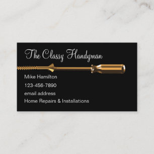 Design Exclusivo de Cartões de visitas Classy Han