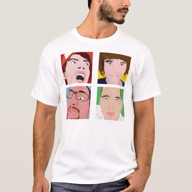 Design feito sob encomenda da camisa dos homens da (Frente)