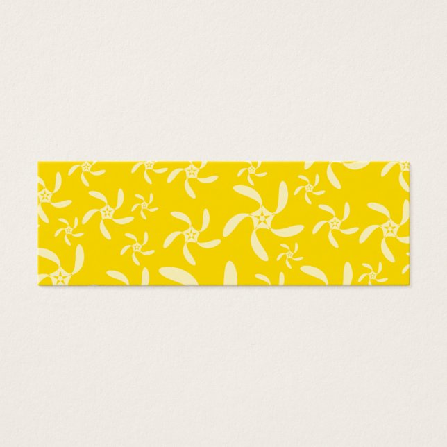 Design Floral de Verão. Amarelo sunny. (Frente)