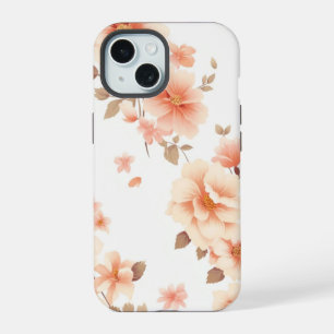 design Floral Elegante Simples para Capa de telefo
