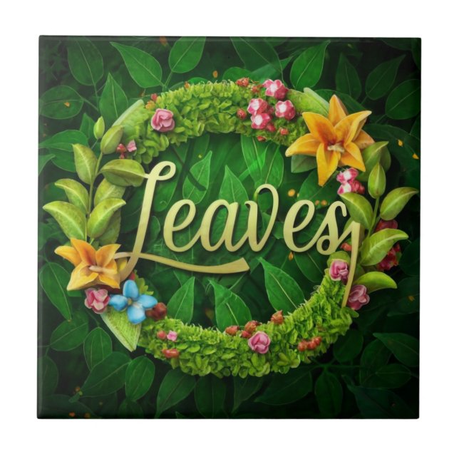 Design Floral Inspirado no Jardim (Frente)