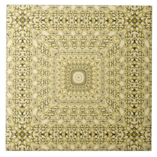 Design floral metálico gravado vintage da folha