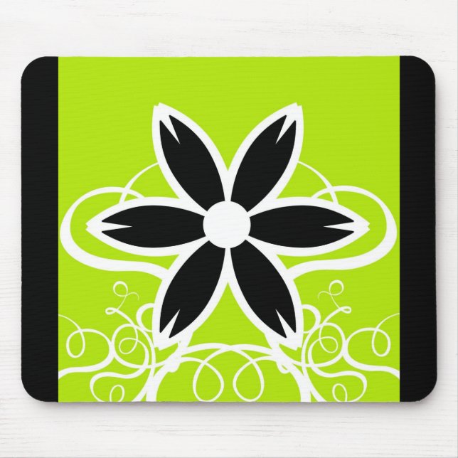 Design floral Mousepad (Frente)