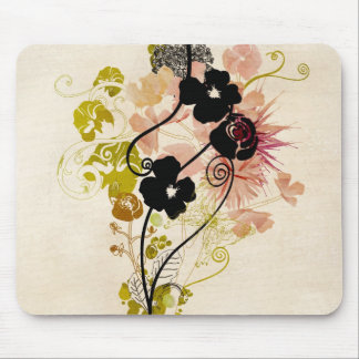 Design floral Mousepad do vintage