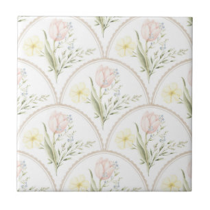 Design Floral Pastel Elegante Vintage