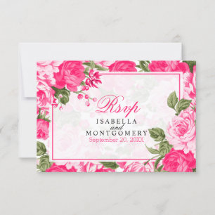 Design Floral Rosa-bonito - RSVP