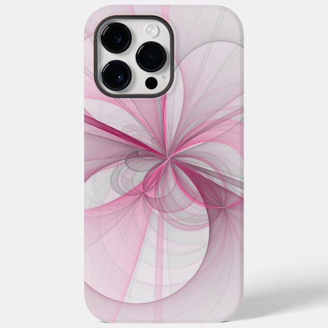 Design Fractal de Cinza Abstrato moderno (Verso)