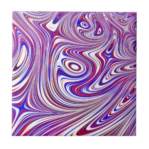 Design frontal vermelho, branco e azul
