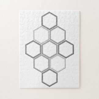 Design geométrico, Quebra-cabeça de padrão hexagôn
