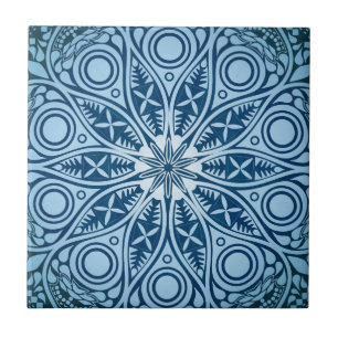 Design gráfico azul de Starburst