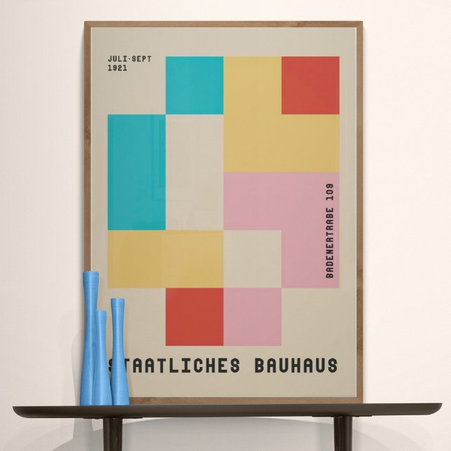 Design Gráfico Bauhaus Poster (Criador carregado)