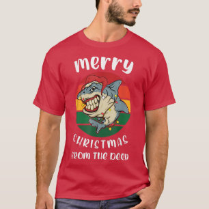 Design Gráfico De Suéter De Natal Feio Para Tubarã